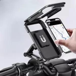 자전거 폰받침 거치대 핸드폰 휴대폰 방수 커버형 오토바이 스마트폰 바이크 자전거폰