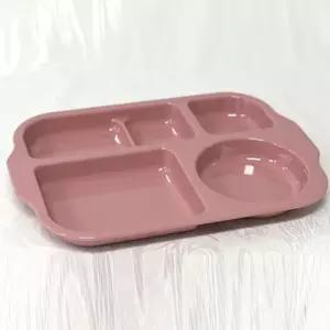 심플 어린이 식판 급식 유치원 어린이집 배식판 핑크 Iat2+7kJk