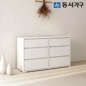 동서가구 카도 1000 3단 모듈 수납장_화이트 DF645842