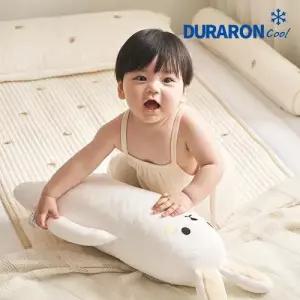 [삼익가구]쁘띠레브 듀라론 냉감 아기 애착인형 토끼 유아 쿠션