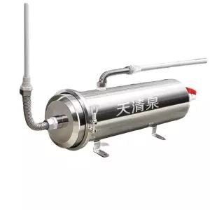 지하수 여과기 오수 정화 모래 석회 필터 침전물 제거