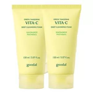(리뉴얼)구달 청귤 비타C 딥 클렌징 폼 150ml x 2개
