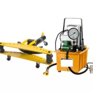 전동 유압 파이프 절곡기 벤더 철근 밴딩기 2인치