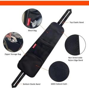 자동차 시트 사이드 정리함 보관 행잉 백 휴대폰 음료 물건 거치대 메쉬 포켓 포함 SUV  트럭