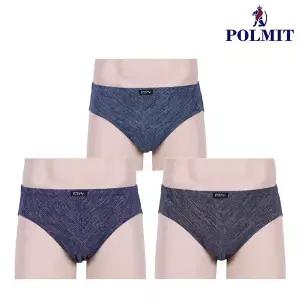폴밋 국산 남성 삼각 팬티 3장세트 PMP-1521177134