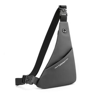남성용 도난 방지 체스트 백 크로스바디 소형 아이패드 미니용 휴대폰 메신저