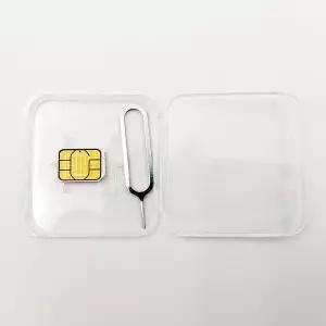 여행용 유심칩 트레이 핀 케이스 세트 메모리카드 보관 핀셋 포함 분실 방지