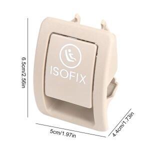 메르세데스 벤츠 W253 GLC 클래스 2015-2021용 차량 뒷시트 어린이 ISOFIX 스위치 시트 안전 커버