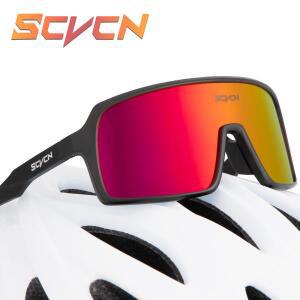 SCVCN 편광 사이클링 선글라스 수 Mtb 스포츠 UV400 광변색 안경 고글 자전거 암