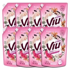 해피니스로즈 아로마뷰 아로마부 섬유유연제 리필 대용량 8개 [fA061BB]