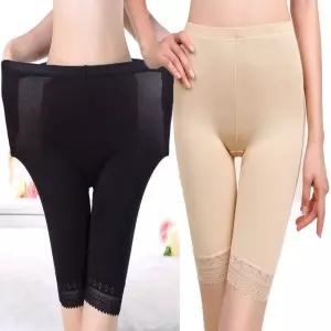 4부 레이스 속바지 여름 쿨링 이너 팬츠 학생 직장인