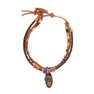 호연 행운 팔찌 재물 원석 엽전 액운 십이간지 붙는 불교 띠별 돈 [fC728F1]