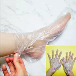 200매세트 손팩+발팩비닐 부드러운발만들기 발관리 발팩비닐
