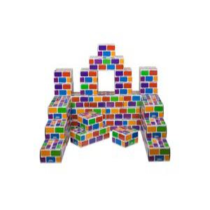 8) 한립 빅 컬러 종이벽돌블럭