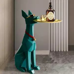 도베르만 트 대형 소품 장 인테리어 받침대