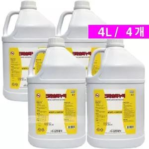 크레솔비누액 4L- 4개/소독약 크레솔 병원 화장실소독 크레졸