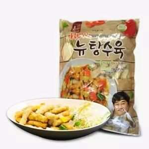 MAEC 한맥 냉장식품 바싹한 맛있는 냉동 순살 탕수육 1kg 간편식품