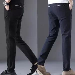 바지 슬림핏 캐주얼 데일리 남성면 바지 활동 팬츠 아웃도어 골프웨어 골프 레저
