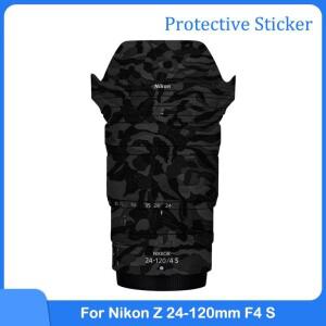 니콘 Z용 데칼 스킨 카메라 렌즈 스티커 비닐 랩 스크래치 방지 보호 필름 Z24-120 F4 S