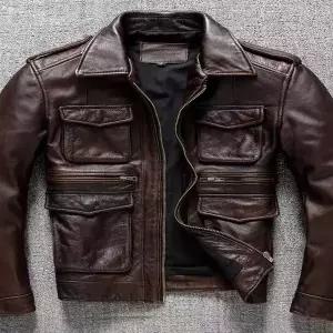 모터사이클 바이크 라이더 가죽 조끼 배스트 바이커 라이딩 고급형 헤비듀티 M65 사냥 작업복 상의 자켓 재