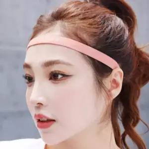 운동 헤어밴드 논슬립 기능성 러닝 스포츠 헤어밴드 헬스 탄성 고정 남성 여성 얇은