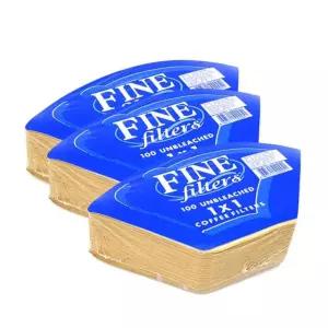 FINE 커피필터 1X1 100매 3세트 (1인 2인용)