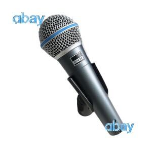 슈어 BETA 58A 유선 마이크 라이브 스테이지 카라오케 스트리밍 호스트 녹음 전문 다이나믹