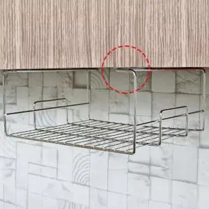 깔끔한 주방 선반 걸이 1P 싱크대 정리 수납 컵선반