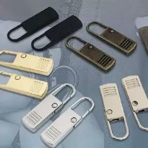 지퍼 슬라이더 수리용 교체 헤드 지퍼 수리 부품 금속 가방 바느질 배낭