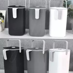 음식물 쓰레기통 5l 주방용 싱크대 5l 음식물 쓰레기통 처리통 보관 물기제거 플라스틱 분리형 가정용