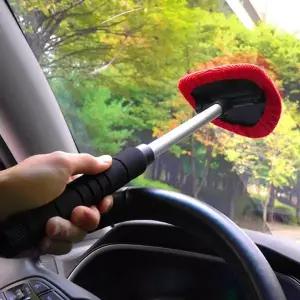 자동차 유리 브러시 다용도 회전 차량용 자동차 유리 브러쉬 창문 얼룩제거 클리닝 앞유리 클리너 와이퍼