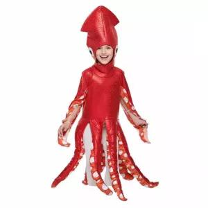 오징어 코스튬 웃긴 무대 바다 동물 공연 생물 성인 의상 할로윈 캐릭터