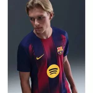 FC 바르셀로나 202526 스타디움 홈 드라이 핏 축구 저지 M - 딥 로얄 블루노블