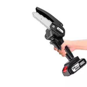 충전식 체인톱 전동 미니 소형 전기톱 가지치기 벌목 전정 나무 절단기 기계톱 목공 휴대용