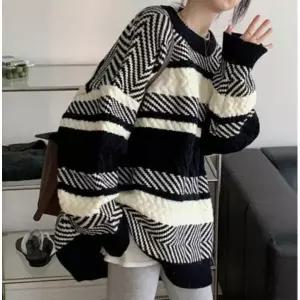 [하프클럽/셀러허브_여성트랜드패션]여성 스트라이프티 티셔츠 보카시 니