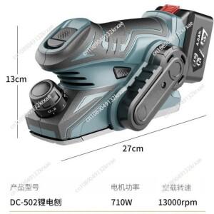 13000RPM 미니 전기 대패 브러시리스 무선 핸드헬드 목재 절단 밀링 조각 슬롯 도구 Makita 12V 배터리용