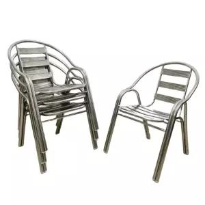 알루미늄의자 야외 테라스 스틸 스테인레스 커피숍 편의점 의자 인테리어 접이식 라탄 라운지