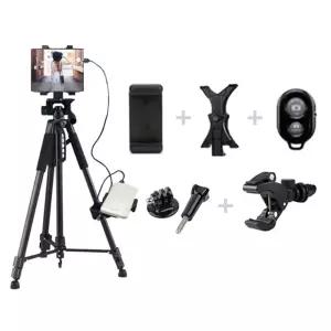 SMJ TP7400 Z폴드 X거치대 삼각대 보조배터리장착세트/충전기장착삼각대/촬영장비/휴대폰삼각대/삼각다리