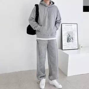 기모 후드티 양털팬츠 세트 와이드 겨울 겨울기모