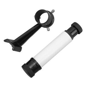 KIMISS 5배 천체망원경 파인더 스코프(인라인 베이스 스탠드 포함) - 5x24 휴대용 십자형 파인더스코프(관측용)