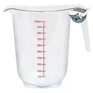 주방 계량 비커 1000ml 플라스틱 눈금컵