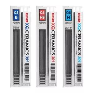 동아 301 XQ 세라믹 샤프심 0.5mm HB H B 부품 소모품 자재 파츠