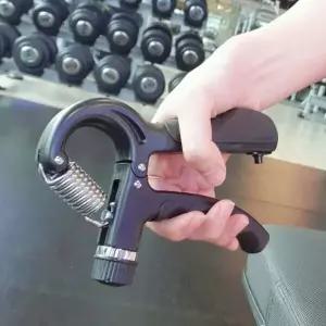 강도조절 5-60kg 카운터 악력기 블랙