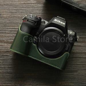 수공  카메라  가죽 PU 가방 바디 박스 케이스 니콘 Z8 보호 커버 슬리브