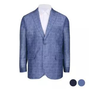 [파파브로] 남성 간절기 울론 타탄체크 콤비자켓 AR-COA-104,5