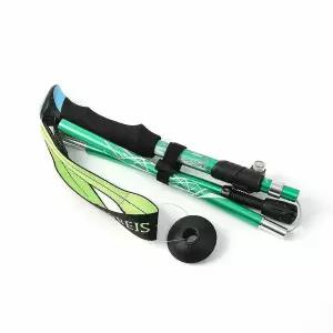 TBZ 5단 접이식 110cm 그린 등산스틱 가벼운지팡이