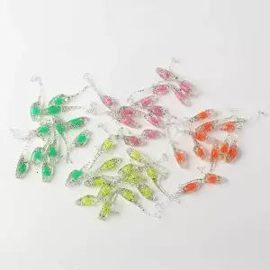 TBZ 펄장식 올챙이 소프트 스윔 베이트 48p세트 루어