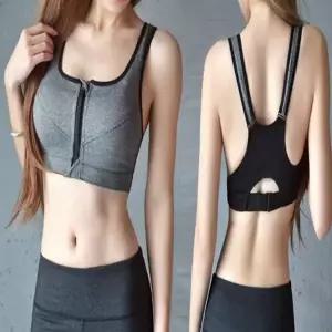 여성 운동 탑 집업 트레이닝 크롭 스포츠브라 탑 브라 필라테스 운동복 헬스 상의 나시 요가