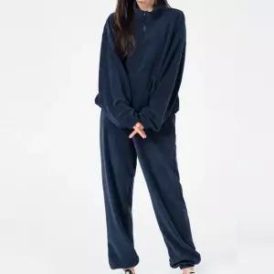 여자 기모 뽀글이 반집업 조거 상하 트레이닝 세트 PqJ8+5Age