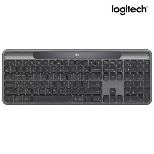 로지텍 코리아 시그니처 SOLAR K980 슬림 블루투스 키보드 FLOW 지원 한글 자판